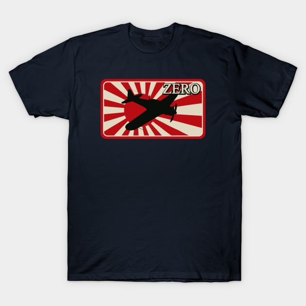 A6M Zero T-Shirt by Firemission45